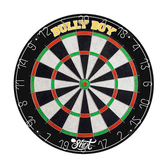 Shot Michael Smith Bully Boy Bristle steel dart board