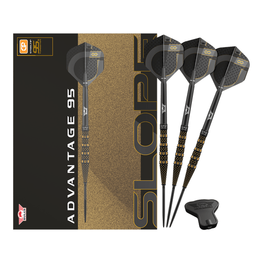Bulls NL Advantage 95 Slope Convertible Point Steel Darts Bulls NL Advantage 95 Slope Convertible Point Steel Darts