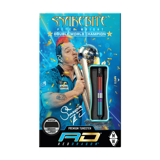 Red Dragon Peter Wright Snakebite Spirit Soft Darts - 20g