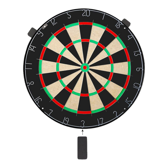 Karella Dartboard BullOut Set including 2 sets of steel darts Abgebildet ist das Karella Dartboard BullOut Set inklusive zwei Sätzen Steeldarts. Dieses Set ist ideal für das heimische Dartspiel.