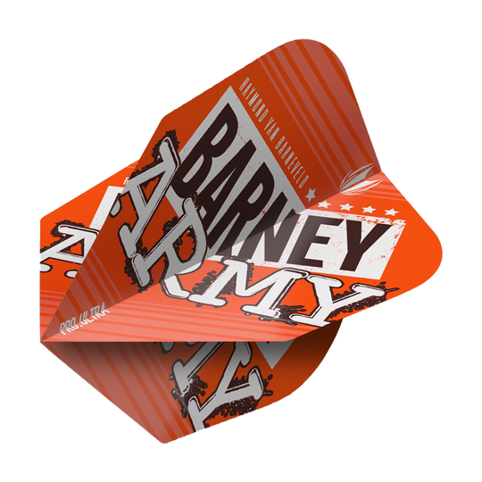 Target ProUltra Barney Army Orange Ten-X Flights