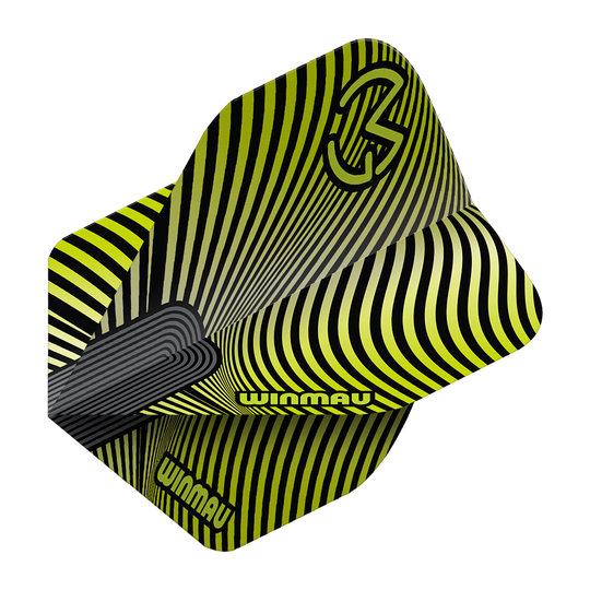 Winmau Prism Delta MvG Green Black No2 Standard Flights Hier sieht man die Winmau Prism Delta MvG Green Black No2 Standard Flights. Diese Dartflights verfügen über ein grünes und schwarzes Farbkonzept.