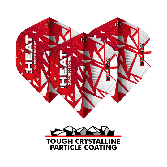 Harrow's Silika Damon Heta Series 4 No2 Standard Flights Harrows Silika Damon Heta Series 4 No2 Standard Flights sind hochwertige Dart-Flights. Dieses Set ist für präzise Würfe entworfen.