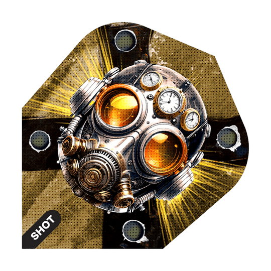 Shot Badlands The Sherriff No6 Flights Dieses Bild zeigt die Shot Badlands The Sherriff No6 Flights. Zu sehen sind hochwertige Dart-Flights.