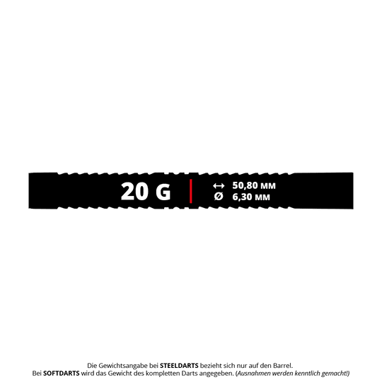 Red Dragon Peter Wright Snakebite Black Mamba Soft Darts - 20g Dies ist der Red Dragon Peter Wright Snakebite Black Mamba Softdart mit 20g Gewicht. Der Softdart eignet sich besonders für E-Dartspiele und hat ein auffälliges Design.