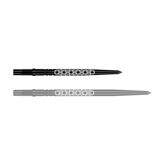 Shot Turbo Point Goths Dart Tips - Black Shot Turbo Point Goths Dart Tips - Black