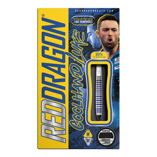 Red Dragon Luke Humphries TX3 Cool Blue SE Softdarts - 20g