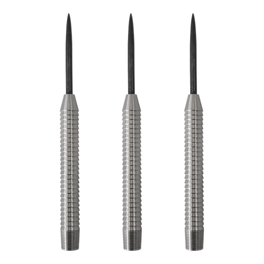 Abgebildet ist das Set McDart Shark 3 Steeldart-Barrels - 22g. Die Steeldart-Barrels werden als Set dargestellt.