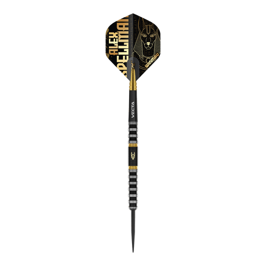 Winmau Alex Spellman steel darts Dieses Bild zeigt die Winmau Alex Spellman Steeldarts aus einer anderen Perspektive. Sie sind speziell für hohe Leistung konzipiert.
