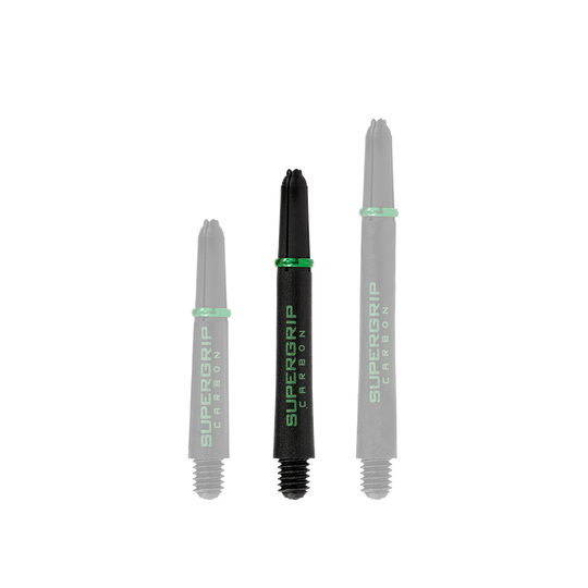 Harrows Supergrip Carbon Shafts - Green