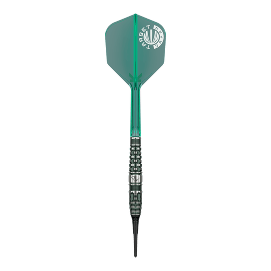 Das Bild zeigt Target Japan Prime Series PW GEN 3 Softdarts - 19g. Die Darts sind für Softdartspiele konzipiert.