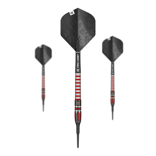 Target Nathan Aspinall Black Edition Soft Darts - 18g