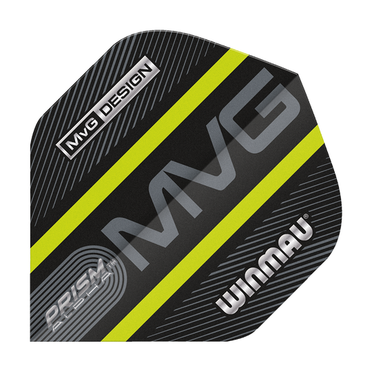 Winmau Prism Alpha MvG Green Standard Flights