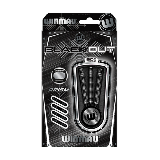 Winmau Blackout Tungsten soft darts