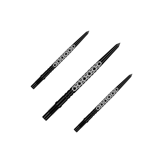 Shot Turbo Point Goths Dart Tips - Black Shot Turbo Point Goths Dart Tips - Black