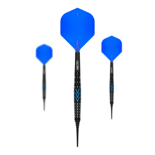 Red Dragon Amp Torpedo Soft Darts - 22g Dieses Bild zeigt ein Set der Red Dragon Amp Torpedo Softdarts, 22g. Es ist ein komplettes Softdart-Set für Dartspieler.