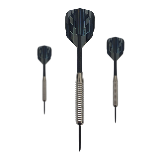 Gray One Silver Steel Darts - 23g