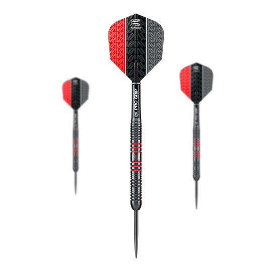 Target Vapor8 Black Red steel darts