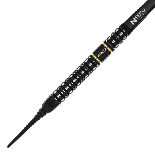 Zu sehen sind die Red Dragon Ascend Parallel Softdarts - 20g. Die Darts sind hochwertig verarbeitet und perfekt für Turnierspieler.