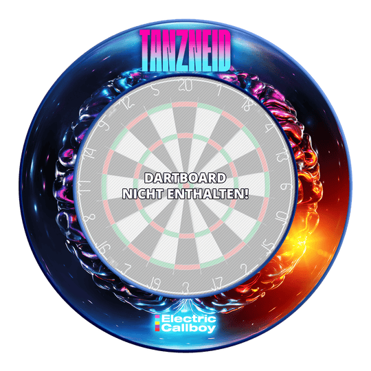 Electric Callboy Tanzneid Album Version Dartboard Surround - Blue
