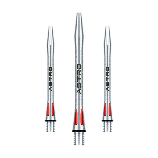 Winmau Astro Aluminum Shafts - Red