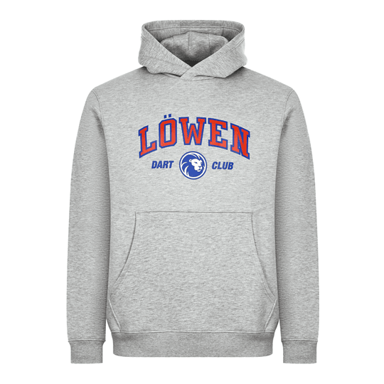 Das Bild zeigt einen Löwen Kollektion Club Hoodie. Der Hoodie bietet Komfort und Stil für Clubmitglieder.