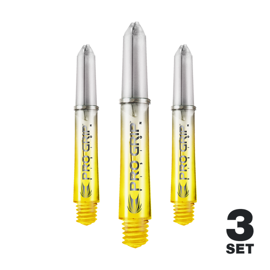 Target Pro Grip Vision Shafts - 3 Sets - Yellow