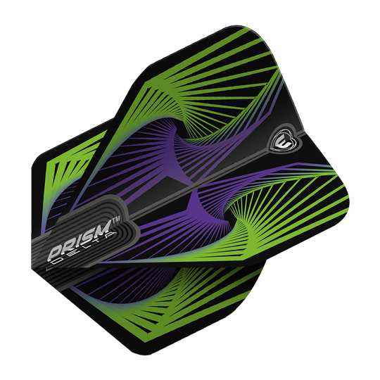 Winmau Prism Delta Spiral GreenBlue Standard Flights