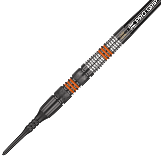 Target Raymond Van Barneveld Black Soft Darts - 18g