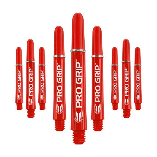 Target Pro Grip Shafts - 3 Sets - Red