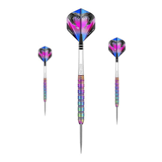 Red Dragon Peter Wright Snakebite 1 Rainbow steel darts