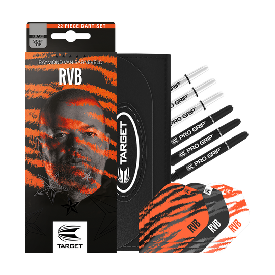 Target Raymond Van Barneveld Brass Soft Darts - 18g