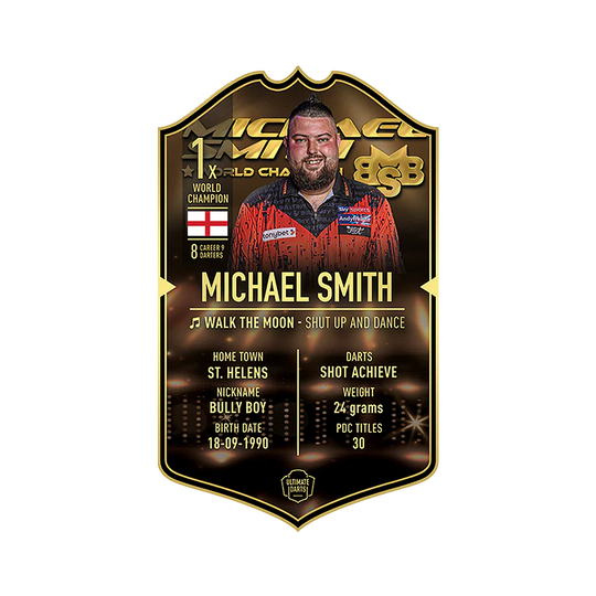 Ultimate Darts Card - Michael Smith World Champion