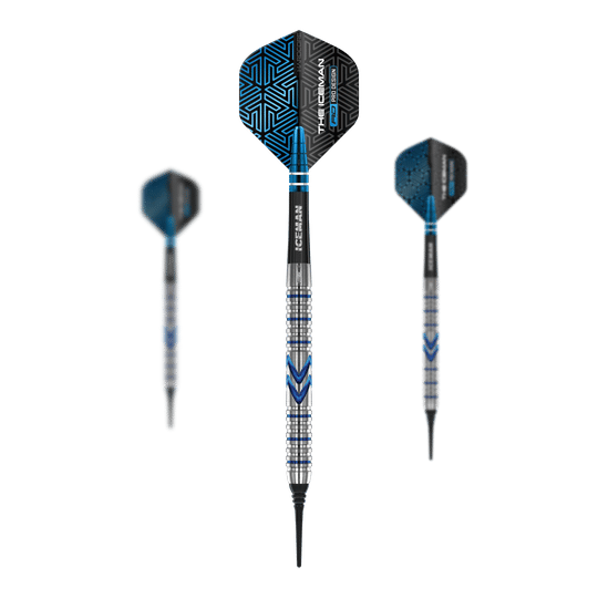 Red Dragon Gerwyn Price Iceman Midnight Edition Soft Darts - 20g