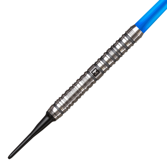 Harrows Flux Softdarts - 20g Zu sehen sind Harrows Flux Softdarts mit einem Gewicht von 20g. Die Darts haben einen modernen, silbernen Schaft.