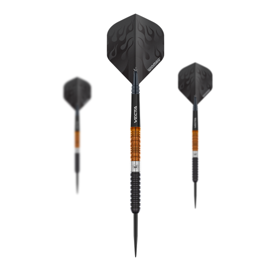 Winmau Team 360 Ben Townley Steeldarts - 23g Das Bild zeigt ein Set der Winmau Team 360 Ben Townley Steeldarts - 23g. Diese Darts eignen sich perfekt für Turnierspieler.